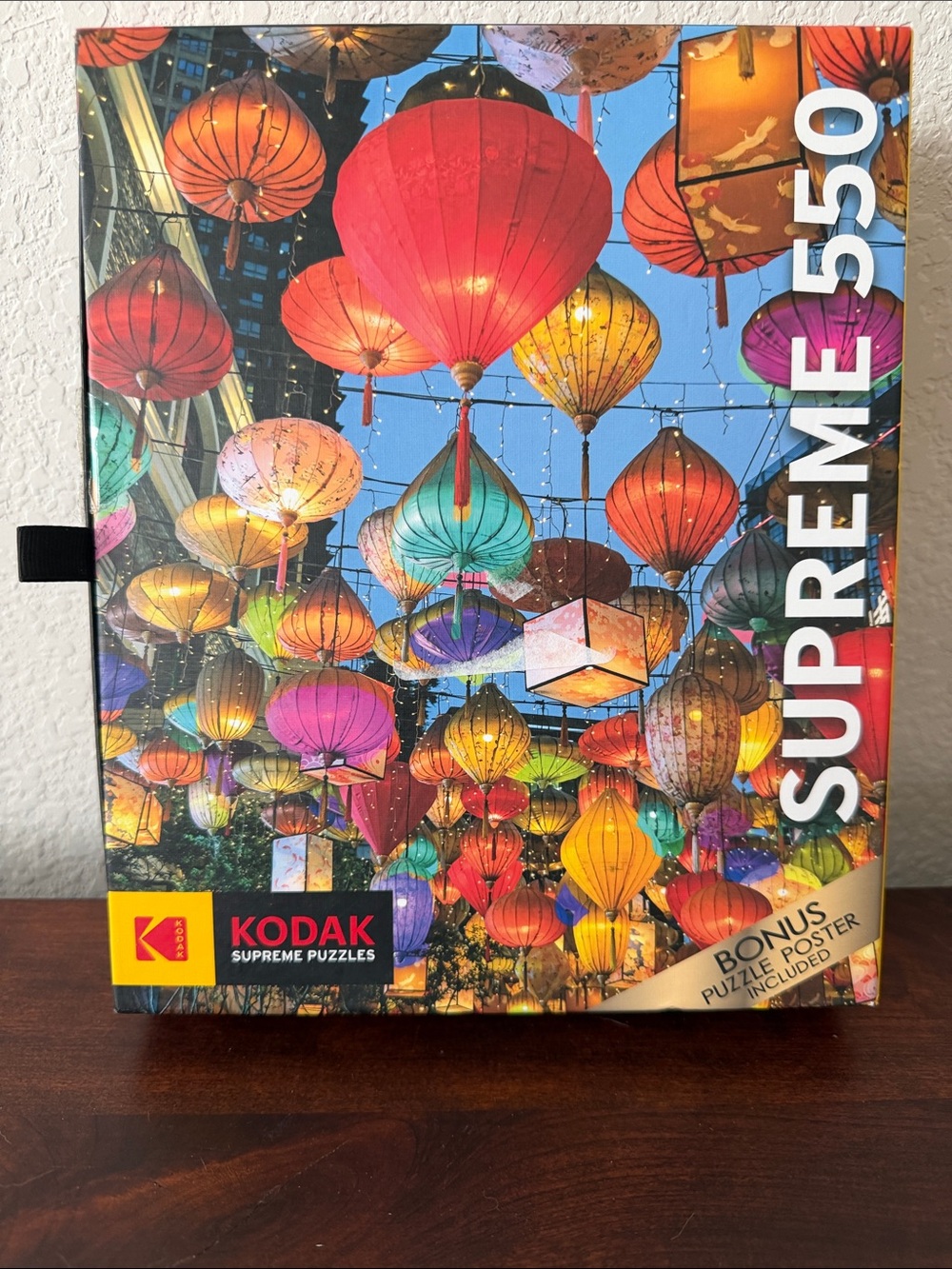 RoseArt Kodak Supreme Puzzles - 550 piece Colorful lanterns